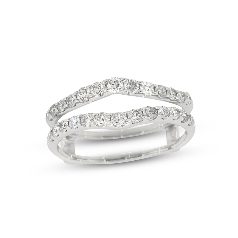 Main Image 1 of Previously Owned Diamond Insert Ring 3/4 ct tw Round-cut 14K White Gold