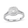 Thumbnail Image 1 of Previously Owned Diamond Engagement Ring 5/8 ct tw Round-cut 14K White Gold