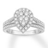 Thumbnail Image 1 of Previously Owned Diamond Engagement Ring 1 ct tw Round-cut 14K White Gold