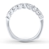 Thumbnail Image 2 of Previously Owned Hearts Desire Anniversary Band 3/4 ct tw Round-cut Diamonds 18K White Gold