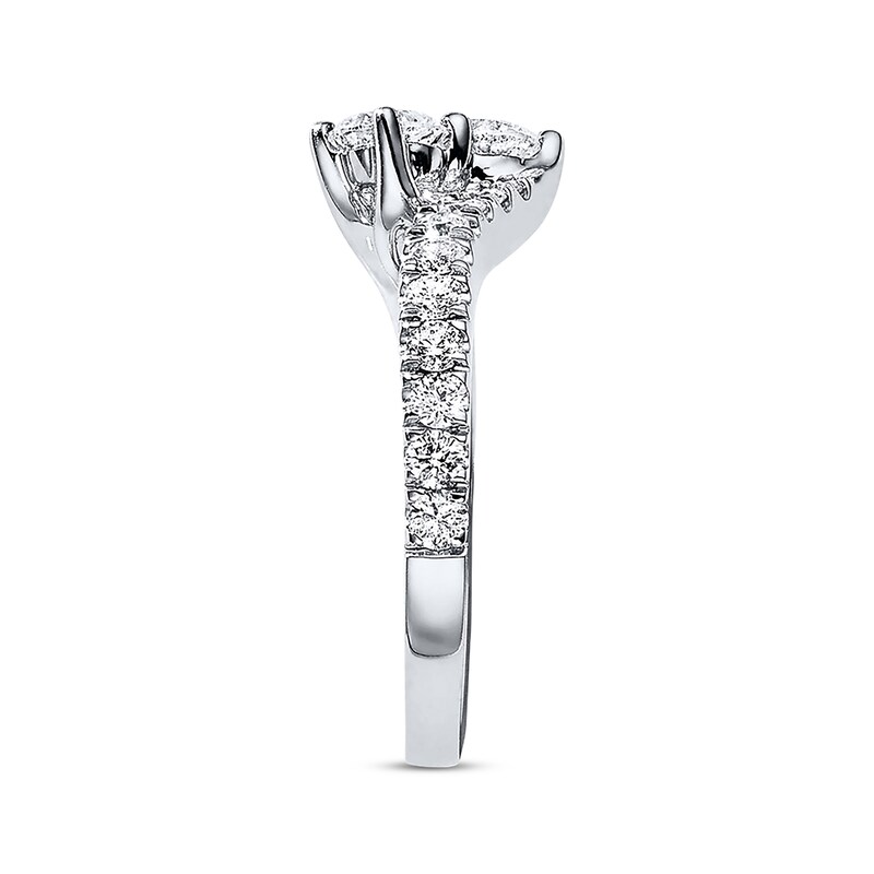 Main Image 3 of Previously Owned Ever Us SI2 Two-Stone Diamond Anniversary Ring 1-1/2 ct tw 14K Gold