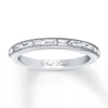 Thumbnail Image 1 of Previously Owned Neil Lane Wedding Band 3/8 ct tw Baguette-cut Diamonds 14K White Gold