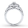 Thumbnail Image 2 of Previously Owned Diamond Engagement Ring 1 ct tw Round-cut 14K White Gold