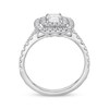 Thumbnail Image 3 of Previously Owned Neil Lane Engagement Ring 1-1/8 ct tw Cushion & Round-cut Diamonds 14K White Gold - Size 4.5