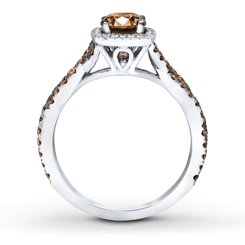 Main Image 2 of Previously Owned Le Vian Engagement Ring 1-1/8 ct tw Diamonds 14K Vanilla Gold