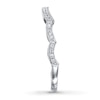 Thumbnail Image 3 of Previously Owned Neil Lane Wedding Band 1/8 ct tw Round-cut Diamonds 14K White Gold - Size 5