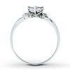 Thumbnail Image 2 of Previously Owned Diamond Promise Ring 1/6 ct tw Princess-cut 14K White Gold - Size 4.5