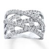Previously Owned Diamond Ring 1 ct tw Round-cut 14K White Gold