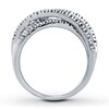 Thumbnail Image 1 of Previously Owned Diamond Ring 1 ct tw Round-cut 14K White Gold - Size 11.5