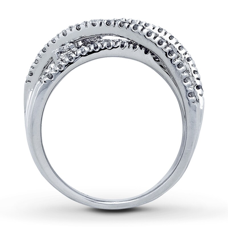 Previously Owned Diamond Ring 1 ct tw Round-cut 14K White Gold