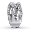 Thumbnail Image 2 of Previously Owned Diamond Ring 1 ct tw Round-cut 14K White Gold - Size 11.5