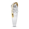 Thumbnail Image 3 of Previously Owned Diamond Band 1 ct tw Round-cut 14K Two-Tone Gold Size 11
