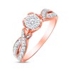 Previously Owned Diamond Ring 1/5 carat tw 10K Rose Gold
