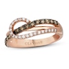 Thumbnail Image 1 of Previously Owned Le Vian Diamond Ring 1/2 ct tw Round-cut 14K Strawberry Gold Size 4.5