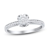 Thumbnail Image 1 of Previously Owned Previously Owned Promise Ring 1/5 ct tw Round-cut 10K White Gold Size 4.25