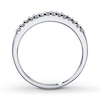 Thumbnail Image 2 of Previously Owned Diamond Wedding Band 1/6 ct tw Round-cut 14K White Gold - Size 4.25