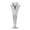 Thumbnail Image 3 of Previously Owned Previously Owned Neil Lane Ring 2 ct tw Cushion, Princess & Round-cut Diamonds 14K White Gold - Size 4.5