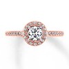 Thumbnail Image 1 of Previously Owned Diamond Engagement Ring 5/8 ct tw Round-cut 14K Two-Tone Gold - Size 10