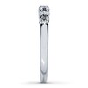 Thumbnail Image 3 of Previously Owned Diamond Anniversary Band 1/2 ct tw Round-cut 14K White Gold - Size 4.5