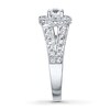 Thumbnail Image 3 of Previously Owned Diamond Engagement Ring 1 ct tw Round-cut 14K White Gold - Size 10