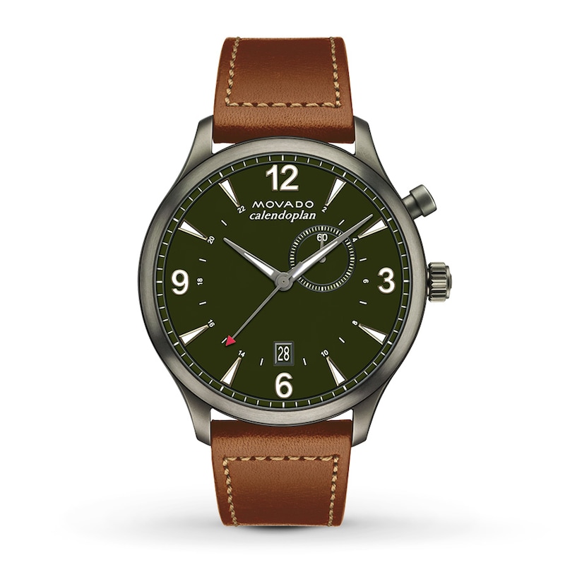 Main Image 1 of Previously Owned Movado Men's Watch Heritage Calendoplan GMT