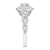 Previously Owned Neil Lane Bridal Diamond Ring 1-1/6 ct tw Oval & Round-cut 14K White Gold