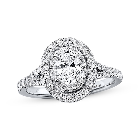 Previously Owned Neil Lane Engagement Ring 1 ct tw Diamonds 14K White Gold