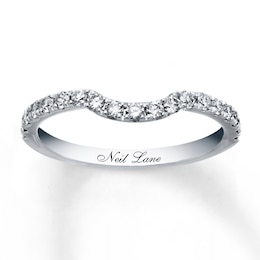 Previously Owned Neil Lane Diamond Band 3/8 ct tw Round-cut 14K White Gold