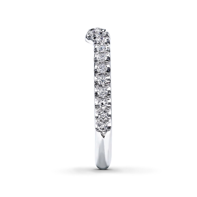 Main Image 3 of Previously Owned Neil Lane Diamond Band 1/3 ct tw Round-cut 14K White Gold