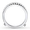 Thumbnail Image 2 of Previously Owned Diamond Enhancer Ring 1/2 ct tw Round-cut 14K White Gold