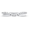 Thumbnail Image 4 of Previously Owned Diamond Wedding Band 1/4 ct tw Round-cut 14K White Gold