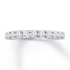 Thumbnail Image 4 of Previously Owned Ever Us Diamond Wedding Band 3/4 ct tw Round-cut 14K White Gold