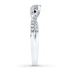 Thumbnail Image 3 of Previously Owned Diamond Anniversary Ring 1/5 ct tw Round-cut 14K White Gold