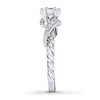 Thumbnail Image 3 of Previously Owned Angel Sanchez Ring 1/2 ct tw Round-cut Diamonds 14K White Gold