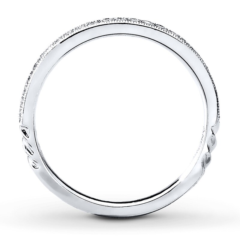 Main Image 2 of Previously Owned Angel Sanchez Ring 1/6 ct tw Round-cut Diamonds 14K White Gold