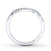 Thumbnail Image 2 of Previously Owned Diamond Wedding Band 1/8 ct tw Round-cut 14K White Gold
