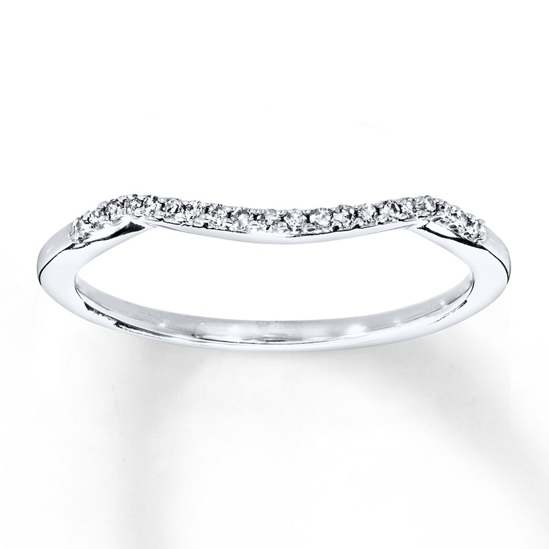 Main Image 1 of Previously Owned Diamond Ring 1/15 ct tw Round-cut 10K White Gold