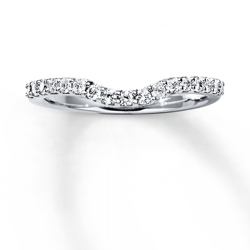 Previously Owned Diamond Band 1/4 ct tw Round-cut 14K White Gold
