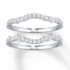 Thumbnail Image 1 of Previously Owned Diamond Wedding Bands 3/8 ct tw Round-cut 14K White Gold