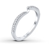 Previously Owned Ever Us Diamond Band 1/8 ct tw Round-cut 14K White Gold