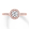 Thumbnail Image 1 of Previously Owned Diamond Engagement Ring 5/8 ct tw Round-cut 14K Two-Tone Gold
