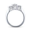 Thumbnail Image 2 of Previously Owned THE LEO Diamond Three-Stone Engagement Ring 2 ct tw 14K White Gold & Platinum