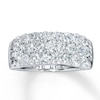 Thumbnail Image 0 of Previously Owned THE LEO Diamond Anniversary Ring 2 ct tw Round-cut 14K White Gold