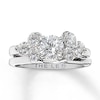 Thumbnail Image 3 of Previously Owned THE LEO Diamond Enhancer Ring 3/4 ct tw Round-cut 14K White Gold