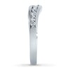 Thumbnail Image 3 of Previously Owned Band 3/8 ct tw Round-cut Diamonds 14K White Gold