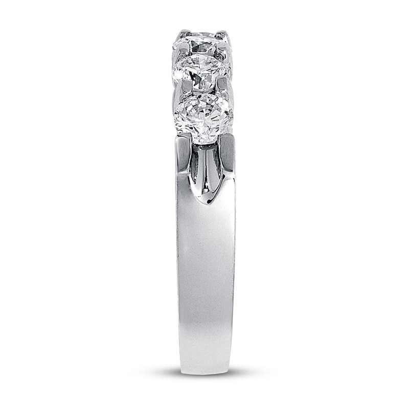 Previously Owned Diamond Anniversary Band 1 ct tw Round-cut 14K White Gold