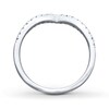 Thumbnail Image 2 of Previously Owned Diamond Band 1/6 ct tw Round-cut 14K White Gold