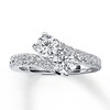Thumbnail Image 1 of Previously Owned Ever Us Diamond Anniversary Ring 2 ct tw Round-cut 14K White Gold