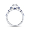 Thumbnail Image 3 of Previously Owned Diamond Ring 1 ct tw Princess/Round-cut Diamonds 14K White Gold