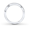 Previously Owned Diamond Band 1/6 ct tw Round-cut 14K White Gold